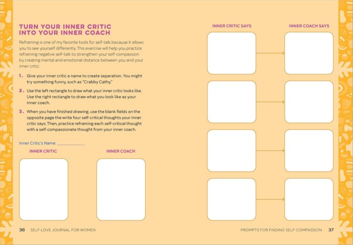 Self-Love Journal for Women: Prompts and Practices for Your Journey to Self-Worth, Self-Care, and Self-Acceptance - Image 6