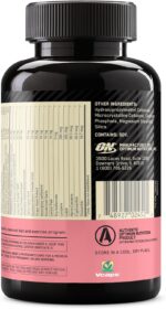 Optimum Nutrition (ON) Opti-Women, Vitamin C, Zinc and D for Immune Support Women's Daily Multivitamin Supplement Capsules with 23 Vitamins & Minerals/ 600 Mcgs Folic Acid/ 18 Mgs Iron - 120 Capsules - Image 7