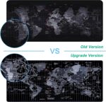 EXCOVIP Gaming Mouse Pad XXL,Anti-Skid 900x400mm Mouse Pads Extended Large Desk Pad World Map Keyboard Mousepad (Upgrade Version) 9640 - Image 8