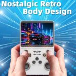 Dpofirs Handheld Game Console, 3.5 Inch Screen, Mini Retro Console, Portable Pocket Console, 3000mAh Battery, Retro Emulator Systems, Portable Handheld Video Game Console (64G) - Image 2