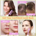 Uaike High Frequency Facial Wand - 4 in 1 Violet Portable Handheld High Frequency Facial Machine - at Home Face Skin Wand Device with 4 Pcs Purple Glass Tubes - Image 5