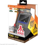 My Arcade Atari Micro Player Pro: 100 Games, 6.75" Mini Arcade Machine, Fully playable Video Game Collectible - Image 7