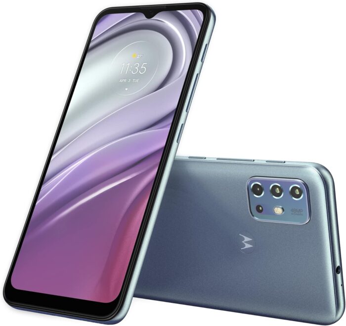 Motorola Moto G20, 128GB Rom, 4GB RAM, Breeze Blue Amazon Exclusive - Image 3