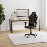 DXRacer (the Original) Prince P132 Gaming Chair, Faux leather, Black, Up to 185 cm - Image 2