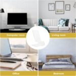 Generic Phone Stand 10Pcs Portable: Acrylic Cell Phone Stand - Transparent Office Desk Accessories for Smartphone - Image 5