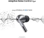 Samsung Galaxy Buds3 Pro, Silver, Wireless Bluetooth Earbuds with Adaptive: Noise Control, Hi-Fi Sound, 360 Audio (UAE Version) - Image 5