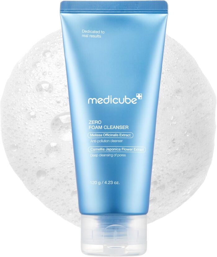 medicube Zero Foam Cleanser for Sensitive Skin – Sebum Control, Moisture Balance, and Pore Minimization | Korean Skincare