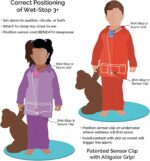 Wet-Stop 3 Bedwetting Alarm (BLUE) 6 Alarms & Vibration, Enuresis Alarm, Incontinence, Potty Training - Image 7