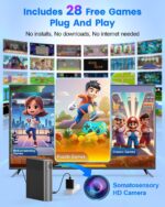 MetFut AR Motion Gaming Console for Kids & Families – Plug & Play Video Game System for Indoor Physical Play & Interactive Family Fun. Great for Gifts, Game Nights, Parties, Playtime and Playdates - Image 2