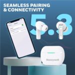 Honeywell Newly Launched Trueno U5100, in-Ear Wireless Hybrid ANC TWS Earbuds, with 33 dB ANC, Low Latency Mode, 6 mics, Bluetooth V5.2, 62 Hours of Playtime, 2 Years Manufaturer Warranty - Image 7
