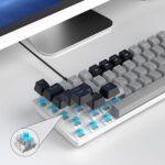 MageGee Portable 60% Mechanical Gaming Keyboard (Grey/Blue Switch) - Image 8