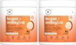 WELLBEING NUTRITION Beauty Korean Marine Collagen Peptides with Hyaluronic Acid, Rosehip, Astaxanthin, Biotin & Vitamins C & E for Hair, Nails, Skin Radiance & Anti-Aging | Mango Peach Flavor - 250g - Image 9
