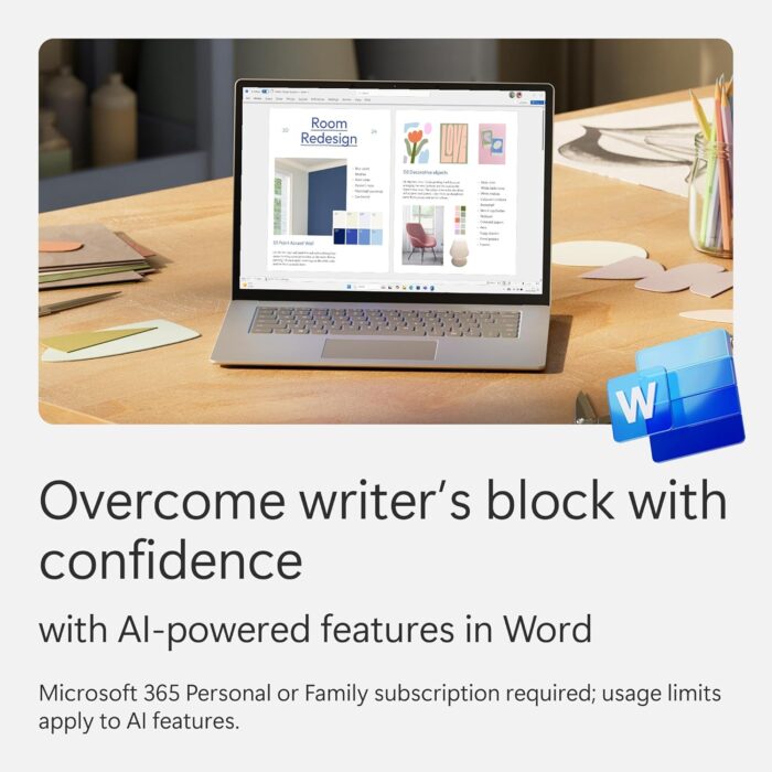 Microsoft 365 Family with Copilot | Original Version | 12-Month Subscription | Up to 6 People | Word, Excel, PowerPoint | Innovative apps with AI | up to 6 TB OneDrive Cloud Storage - Image 4
