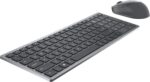 Dell KM7120W Multi-Device Bluetooth & Wireless Keyboard and Mouse Qwerty -Titan Gray (Arabic-English) - Image 2