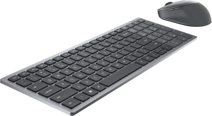 Dell KM7120W Multi-Device Bluetooth & Wireless Keyboard and Mouse Qwerty -Titan Gray (Arabic-English) - Image 2