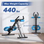 MERACH Ab Machine, Ab Workout Equipment, Adjustable Ab Trainer Machine for Abs Workout at Home Gym - Image 6