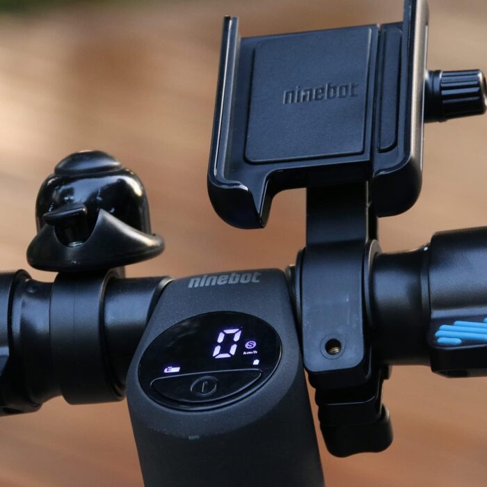 Segway Ninebot Phone Mount, Adjustable Electric Scooter eMoped Bicycle Handlebar Holder, Fits All iPhone's, 12, 11, X, iPhone 8, Samsung Galaxy, Holds Any 4-6.5 inches Cellphone,Black - Image 6