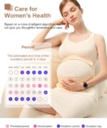 Smart Watch for Women, 1.19" AMOLED Touchscreen Fitness Tracker, Make/Answer Calls, Heart Rate SpO2 Monitor, IP68 Waterproof, Sleep & Activity Tracking Smartwatch for Android Phones iPhone - Image 5