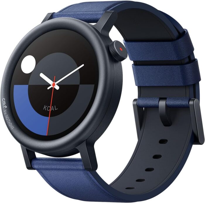 CMF Watch Pro 2 Smartwatch, Heart Rate Fitness Tracker, 120 Sports, Bluetooth Call with AI Noise Reduction, GPS, IP68 Waterproof for Android, iOS, Blue