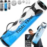 Tidal Tank - Sand Bag Alternative 45 lbs- Adjustable Aqua Bag and Power Bag with Water - Core and Balance Device- Portable Stability Fitness Equipment - Including Online Training Center…