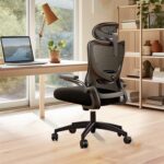 LAVORO ART Ergonomic Office Chair Computer Desk Chair Hold up to 135 Kg High Back Mesh and Adjustable Lumbar Support Rolling Home Office Desk Chairs Comfortable Gaming Work Wheel 3D Armrests Headrest - Image 8