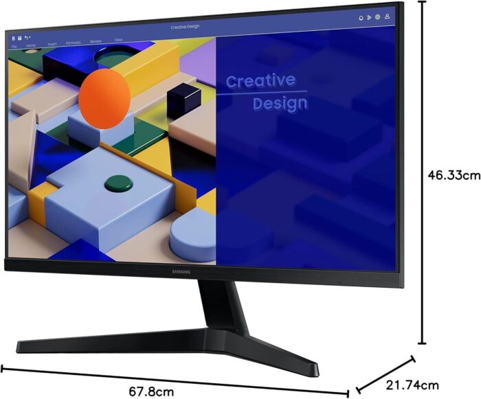 SAMSUNG 27'' S3 S31C Essential Full HD Flat Monitor, IPS Panel, 75Hz Refresh rate, Borderless Design, AMD FreeSync - LS27C310EAMXUE - Image 10