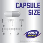 NOW Sports Nutrition, ZMA (Zinc, Magnesium and Vitamin B-6), Enhanced Absorption, Sports Recovery*, 180 Veg Capsules - Image 5