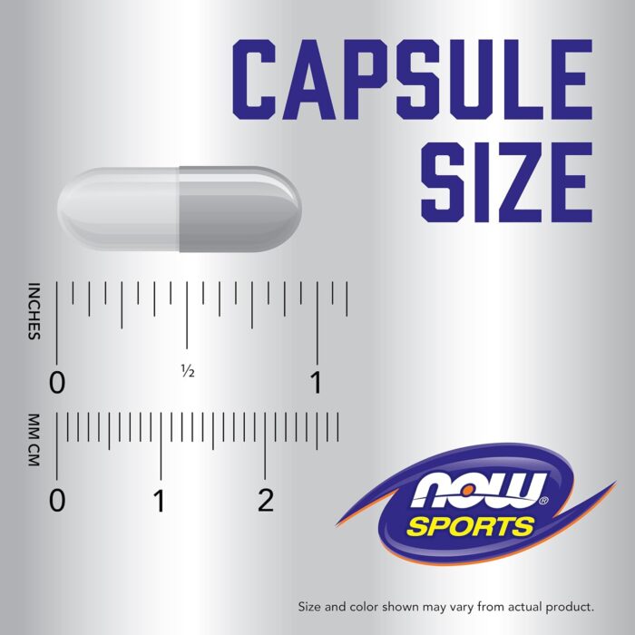 NOW Sports Nutrition, ZMA (Zinc, Magnesium and Vitamin B-6), Enhanced Absorption, Sports Recovery*, 180 Veg Capsules - Image 5