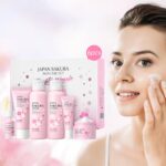 LAIKOU Sakura Skincare Set - 6 PCS Hydrating and Revitalizing Skincare Gift Set for Women, Teens, Moms & Daughters - Deep Cleansing, Anti-Aging, Nourishing, Even Skin Tone Treatment - Image 5