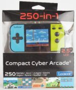 Lexibook - Compact Cyber Arcade Portable Console, 250, Child and Teen Video Games, LCD Display, Battery, Black/Blue/Green, JL2377 - Image 9