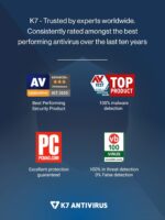 K7 Ultimate Security Antivirus Software 2025 |2 Devices, 1 Year| Threat Protection, Internet Security, Data Backup, Mobile Protection| Windows laptop, PC, Mac®, Phones, Tablets - Image 7