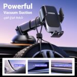 UGREEN Car Phone Holder Car Mount, [Upgraded 4-in-1 Dashboard/Air Vent/Windscreen], [One-button Release], Metal Hook Mobile Holder, Fit for iPhone 16/15/14, Samsung S25/24/23, 4.7-7.2" Accessories - Image 3