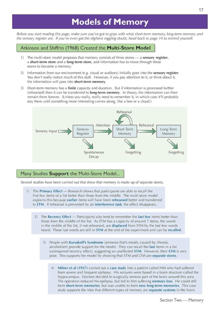 AS and A-Level Psychology: AQA Complete Revision & Practice with Online Edition - Image 9