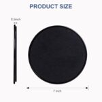 NACENA Gliding Discs Core Sliders Smooth Gliders Dual-Sided Design Core Exercise Sliders Use on Hardwood Floors, Workout Sliders Fitness Discs Abdominal & Total Body Gym-Exercise Equipment Set of 2 - Image 2
