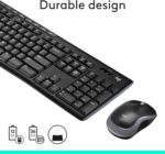 Logitech MK270 Wireless Keyboard and Mouse Combo - Keyboard and Mouse Included, Long Battery Life - Image 6
