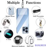 BANGRICH ã€ debaidan-aeã€‘ Phone Lanyard, Neck Lanyard, Nylon Mobile Phone Lanyard, Neck Strap and Wrist Strap Key Chain, Adjustable Women's Crossbody Lanyard for iPhone, Galaxy and Most Smartphones - Image 5