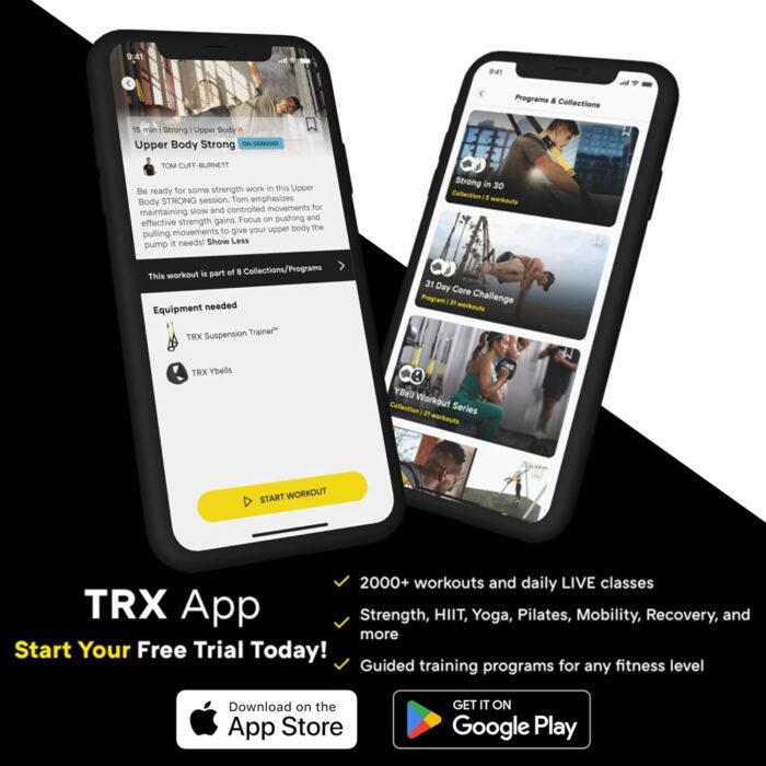 TRX GO Suspension Trainer System: Lightweight and Portable | Full Body Workout, All Levels and All Goals Includes a poster with first steps, 2 training instructions and anchors indoors and outdoors - Image 7