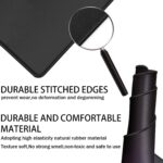 TEDNETGO Large Mouse Pad, Gaming Mouse Pad, Long Mouse Pads, Waterproof Extra Large Big Mouse Pad with Stitched Edge, XXL Non-Slip Black Computer Mousepad Desk Mat for Gamer, Office & Home, Black - Image 2