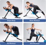MERACH Ab Machine, Ab Workout Equipment, Adjustable Ab Trainer Machine for Abs Workout at Home Gym - Image 3