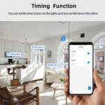 Smart WiFi Wireless Relay Module, Tuya 4CH AC 85-250V/ USB 5V Remote Control Dry Contact Momentry Switch Compatible With Alexa and Google Home - Image 3