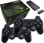 YU WELL 2.4G Retro Gaming Console Plug and Play Video Game Stick with Built-in 15000 Games and 20000 Games (15000+ GAMES,64GB)