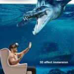 Annadue VR Virtual Reality VR Headset 3D Glasses, Anti Blue 3D Headset VR Virtual Reality Glasses VR Goggles for TV Movies Video, Support 5-7 inch Smartphone - Image 6