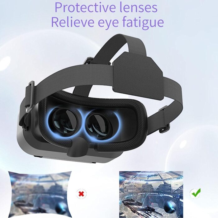 Azonee VR Headset 3D Virtual Reality Glasses for Smartphone, Compatible with iOS, for TV and Video Games - Image 4