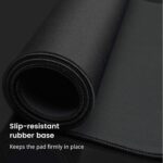 TEDNETGO Large Mouse Pad, Gaming Mouse Pad, Long Mouse Pads, Waterproof Extra Large Big Mouse Pad with Stitched Edge, XXL Non-Slip Black Computer Mousepad Desk Mat for Gamer, Office & Home, Black - Image 5
