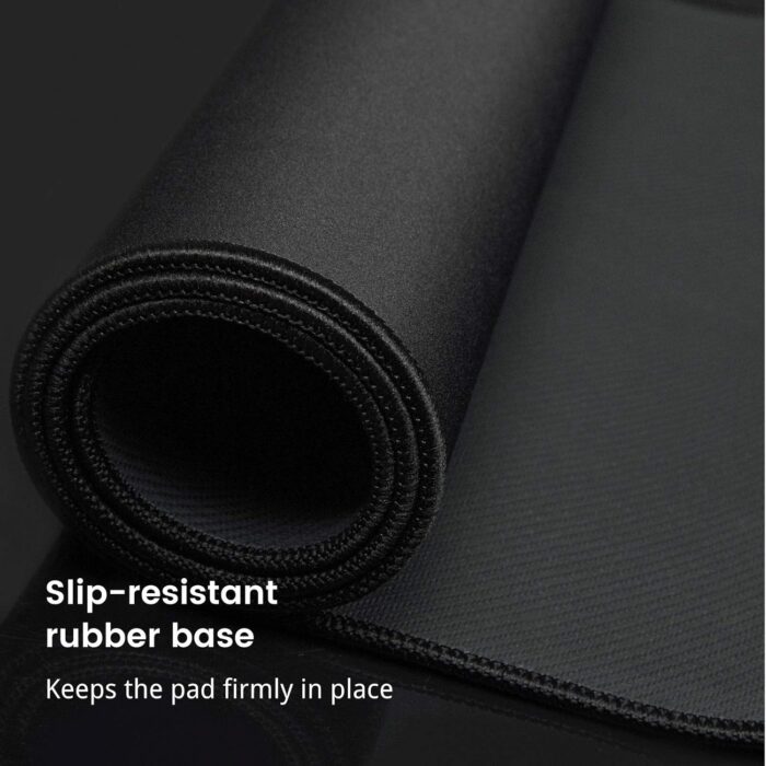 TEDNETGO Large Mouse Pad, Gaming Mouse Pad, Long Mouse Pads, Waterproof Extra Large Big Mouse Pad with Stitched Edge, XXL Non-Slip Black Computer Mousepad Desk Mat for Gamer, Office & Home, Black - Image 5