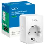 Tapo Smart Plug with Energy Monitoring, Max 13A,Works with Amazon Alexa & Google Home, Wi-Fi Alexa Smart Plug, Remote Control, Device Sharing, No Hub Required, Tapo P110, White