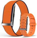 Smart Bracelet, Wearable Activity & Fitness Tracker Band, 24H Sleep Tracker, All-Day Continuous Heart Rate Blood Pressure Stress HRV Monitor, 120+ Sport Modes Smart Wristband with 2 Bands, Free APP