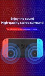 X80 Retro Handheld Game Console – 7" HD Screen, 10,000+ Built-in Classic Games, Supports 10 Emulators, Multifunctional Pocket Gaming System for Kids & Adults - Image 6