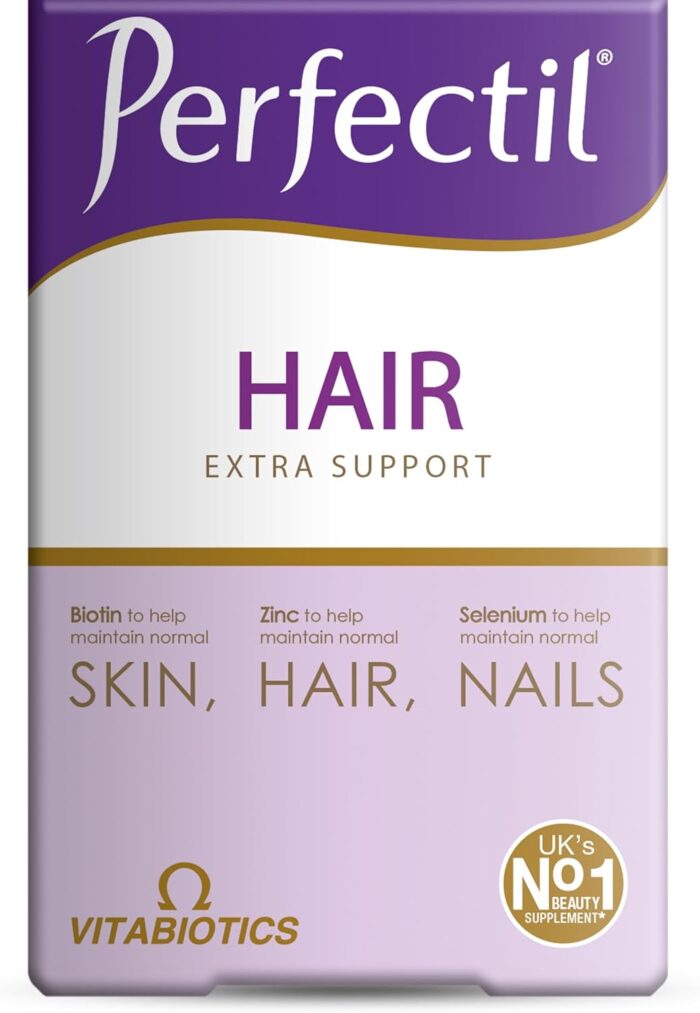 Perfectil Vitabiotics Plus Hair, 60 Tablets