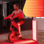 BestQool Red Light Therapy Device for Body, Face. 4 Wavelengths Full Body Near Infrared Light Therapy, Dual Chip 200 Clinical Grade LEDs, High Power Panel for Recovery, Skin Health, Pain. 340W. - Image 9